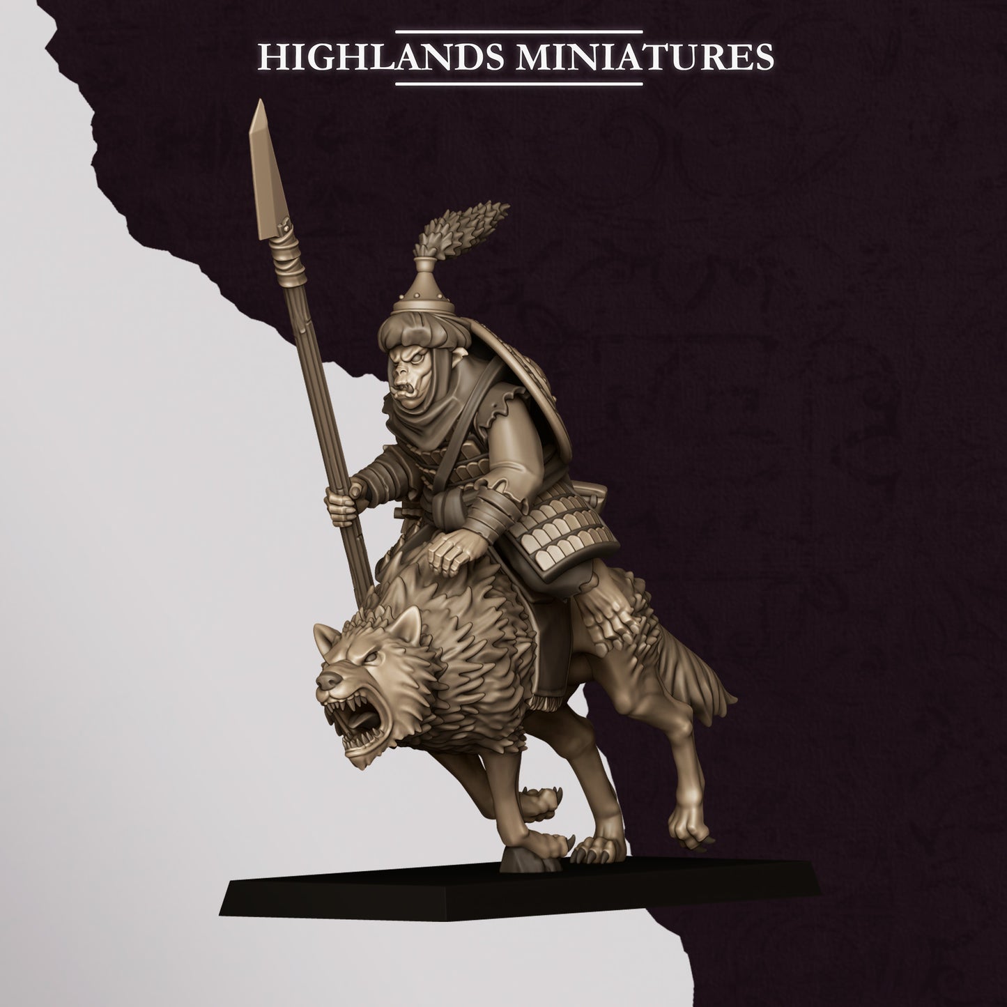 Sons of Marduk Hobgoblin Wolf Riders with Spears