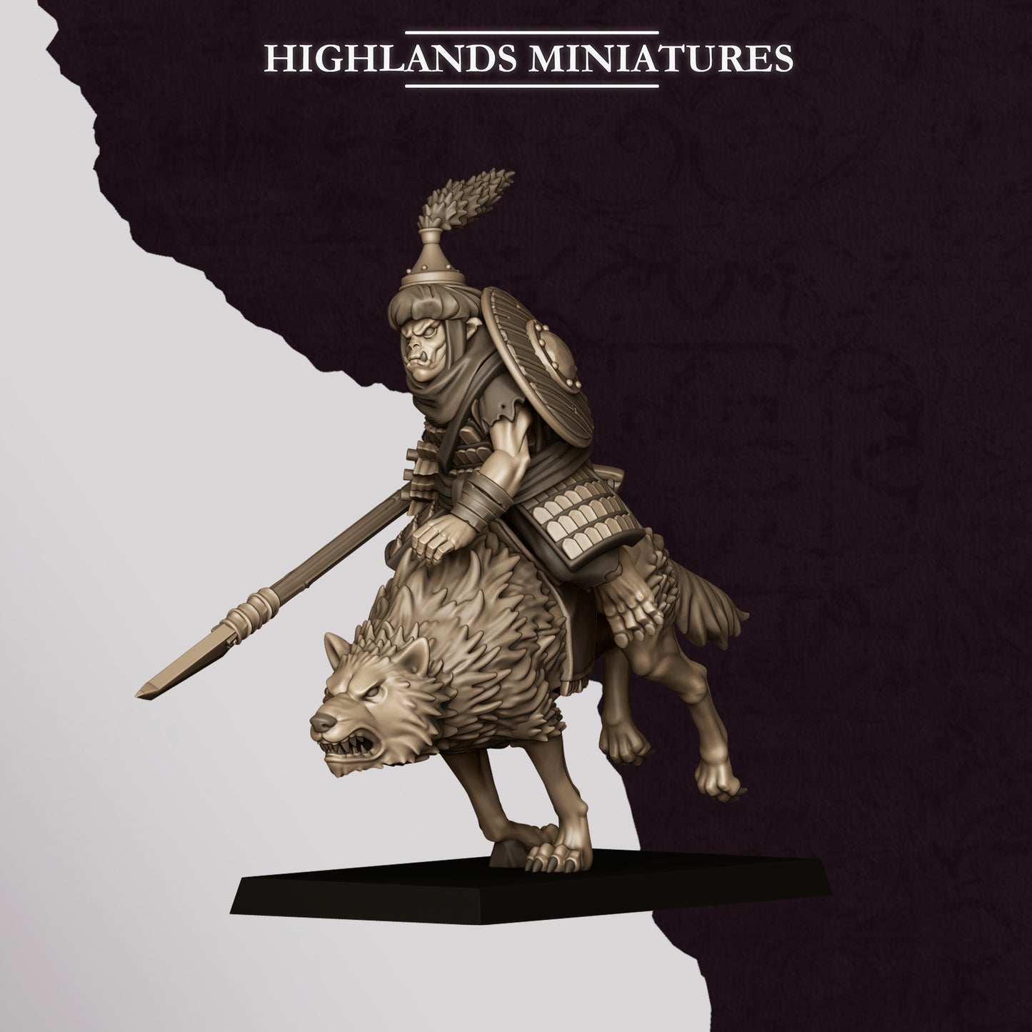 Sons of Marduk Hobgoblin Wolf Riders with Spears