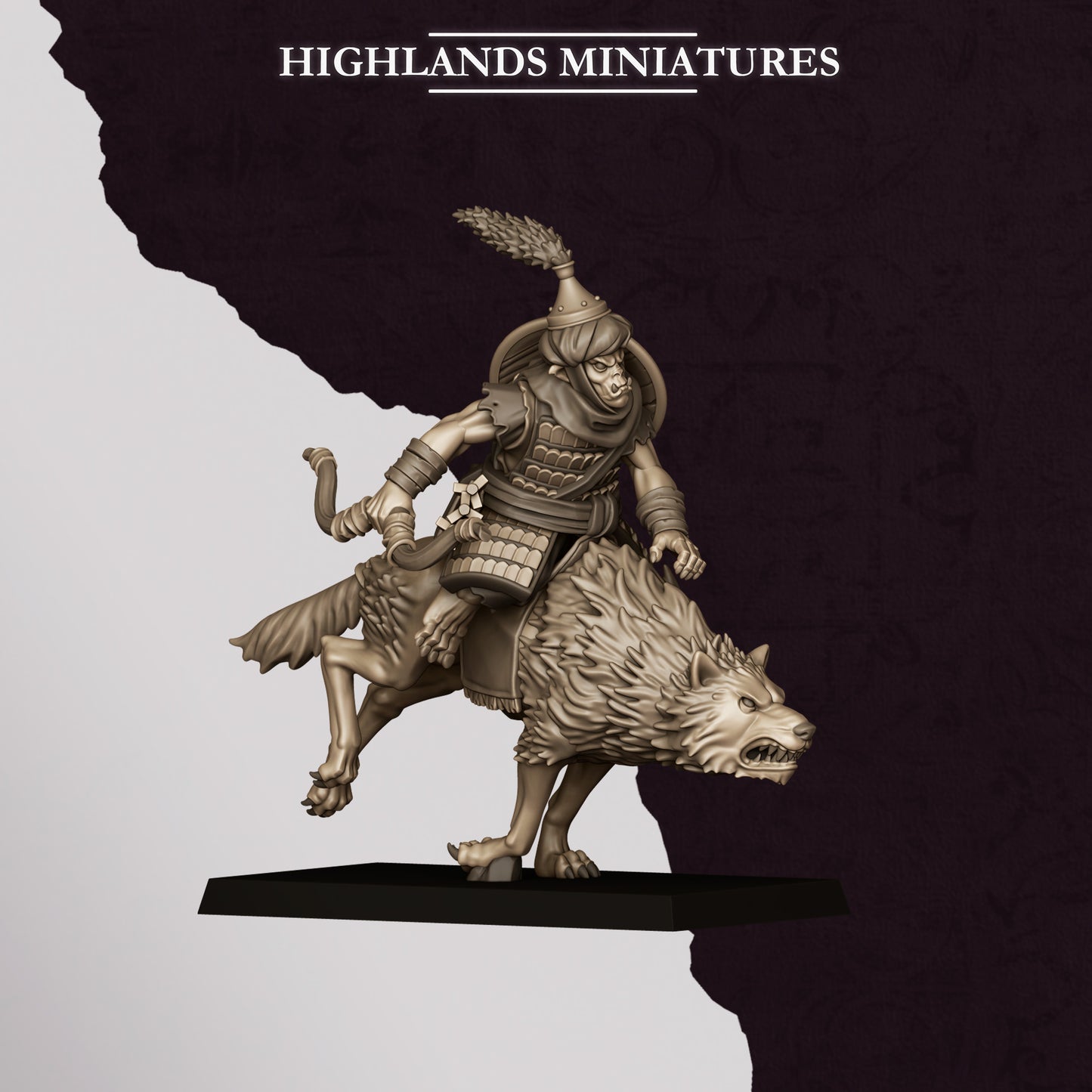 Sons of Marduk Hobgoblin Wolf Riders with Bows