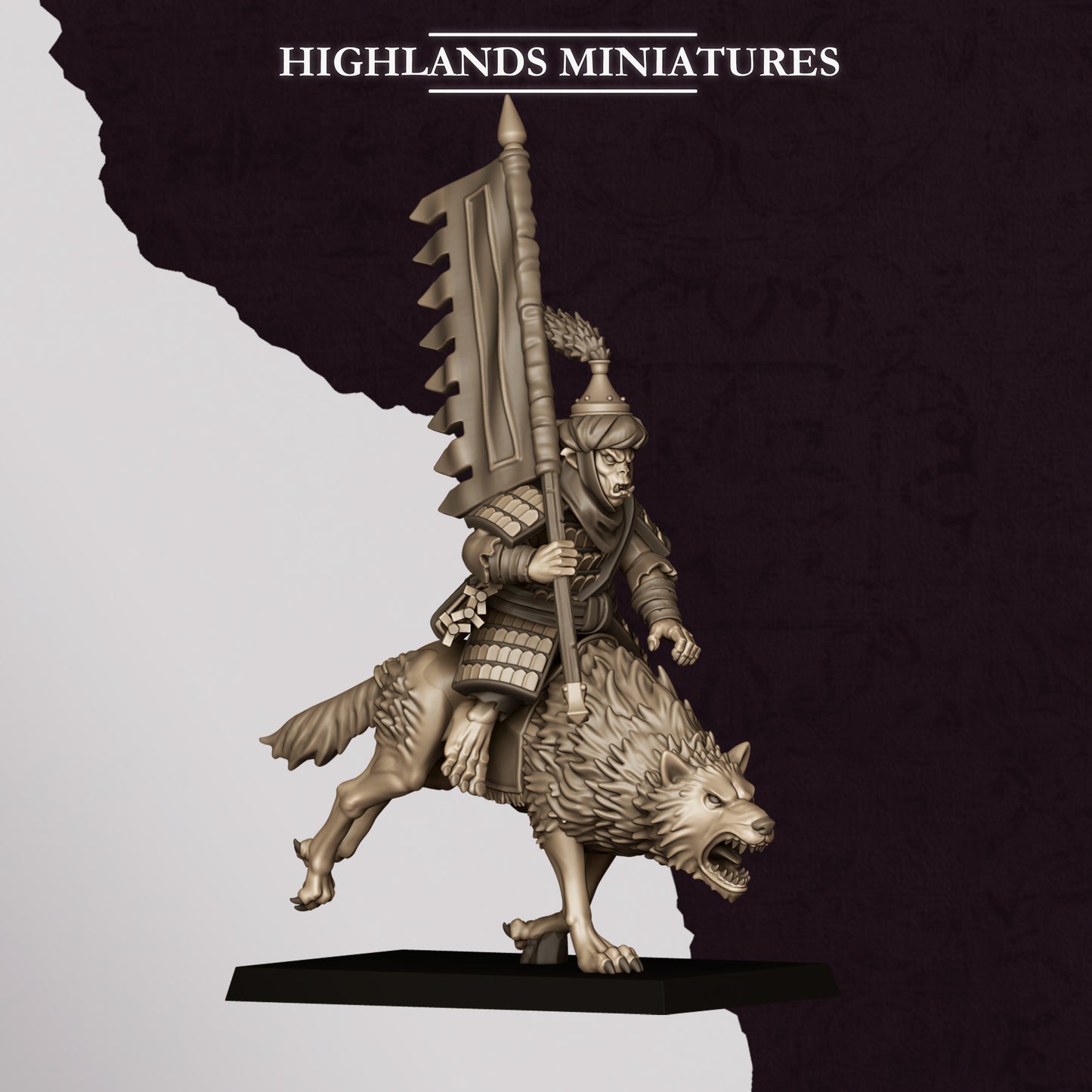 Sons of Marduk Hobgoblin Wolf Riders with Bows