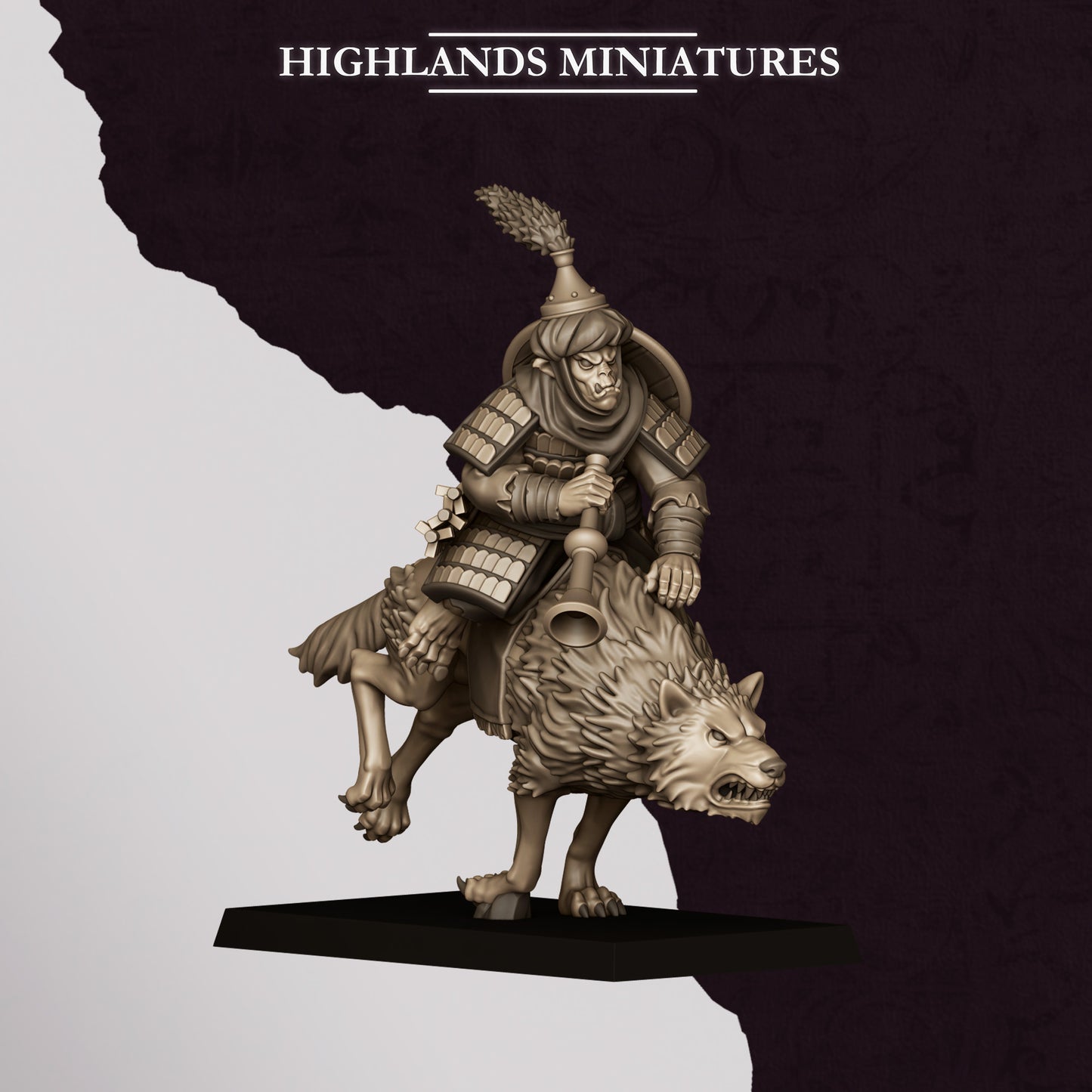 Sons of Marduk Hobgoblin Wolf Riders with Bows