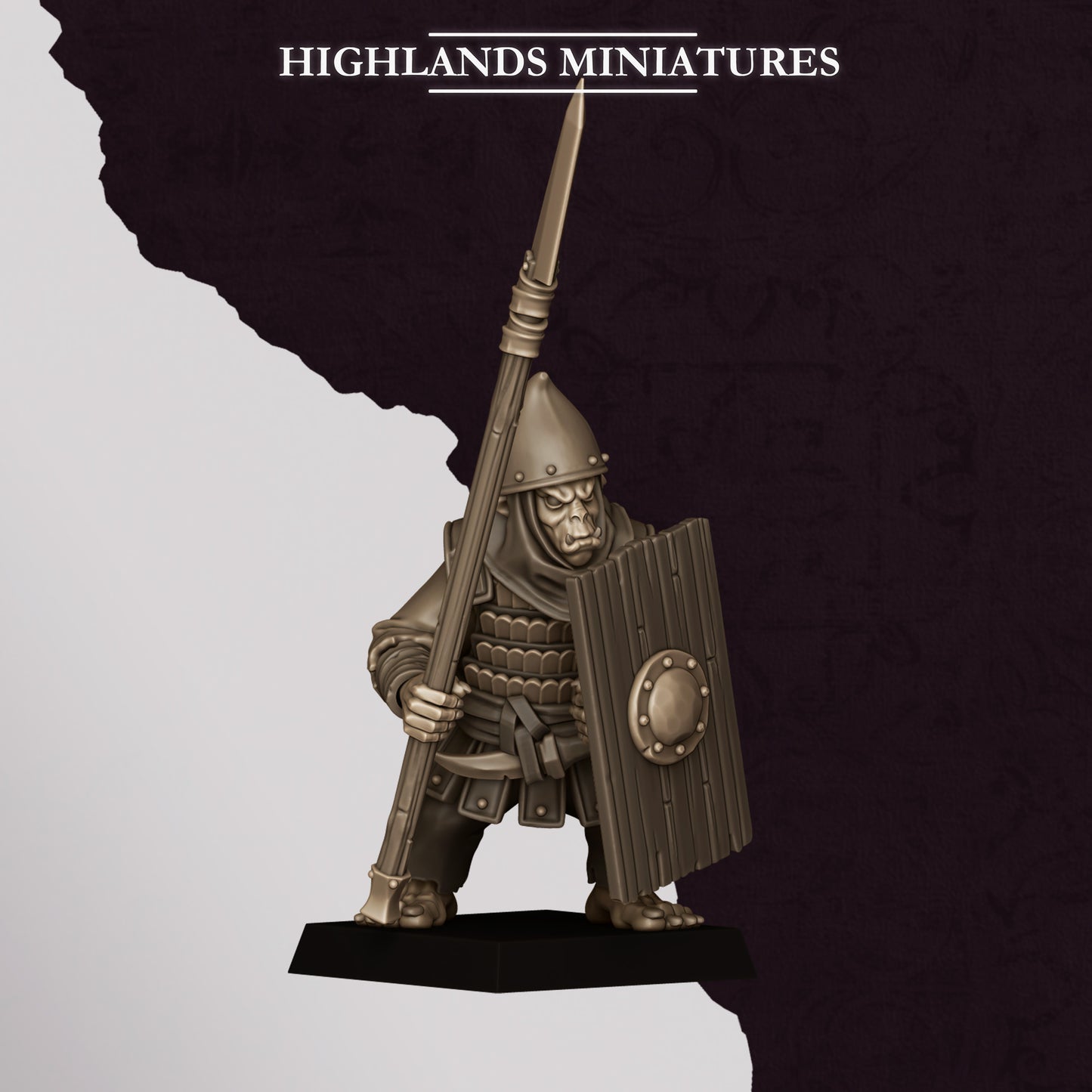 Sons of Marduk Hobgoblin Spearmen | Sons of Marduk Army Collection | Highland Miniatures