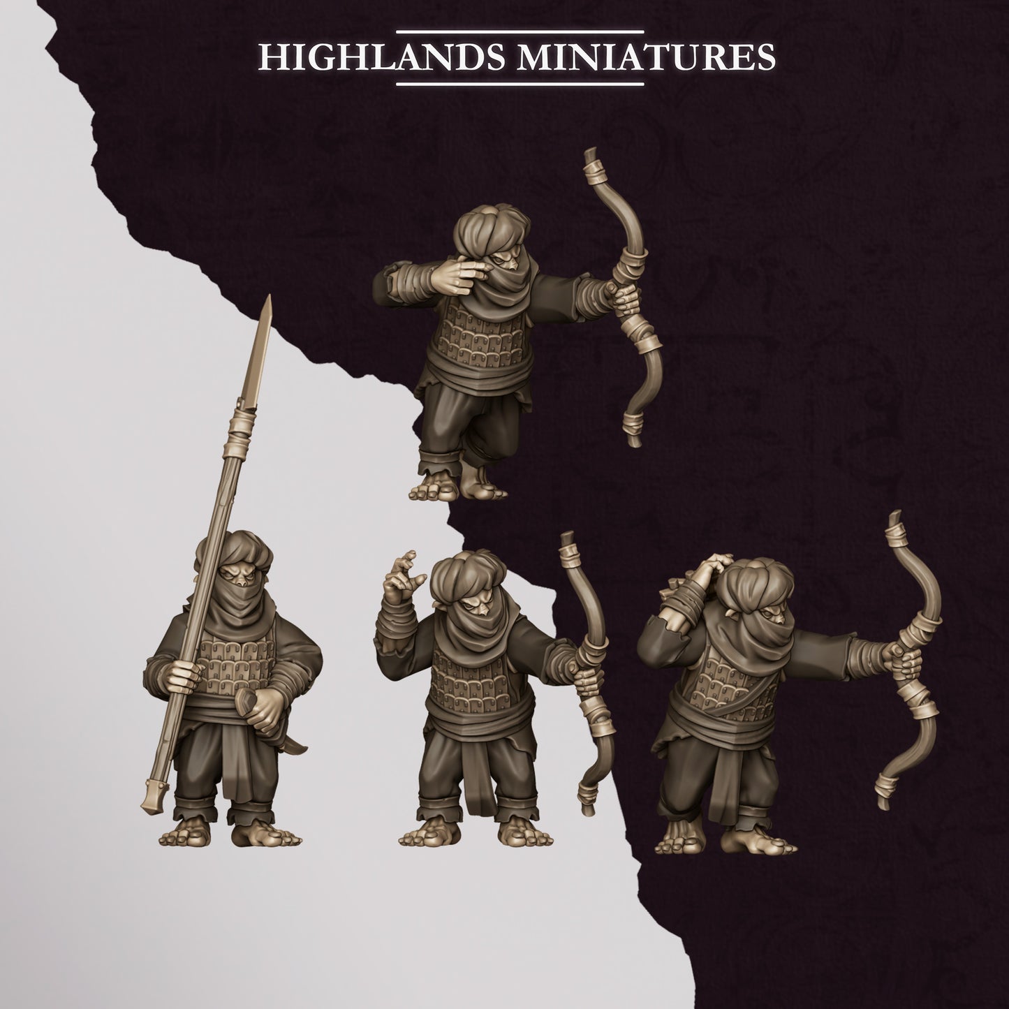 Sons of Marduk Hobgoblin War Elephant | Sons of Marduk Army Collection | Highland Miniatures
