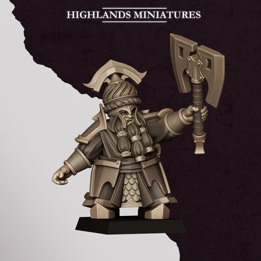 Sons of Marduk Commander | Sons of Marduk Army Collection | Highland Miniatures