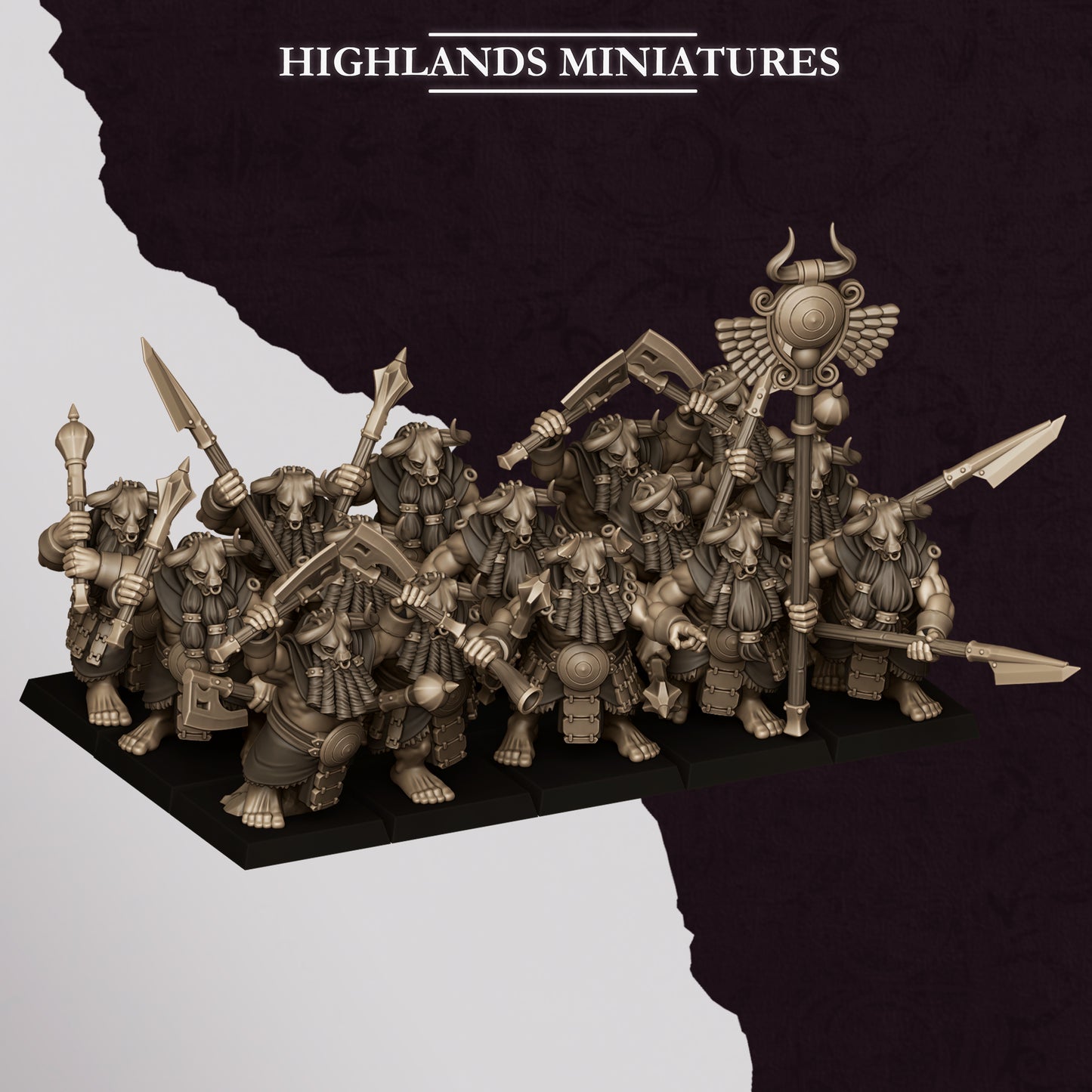 Sons of Marduk Dwarf Cultists | Sons of Marduk Army Collection | Highland Miniatures