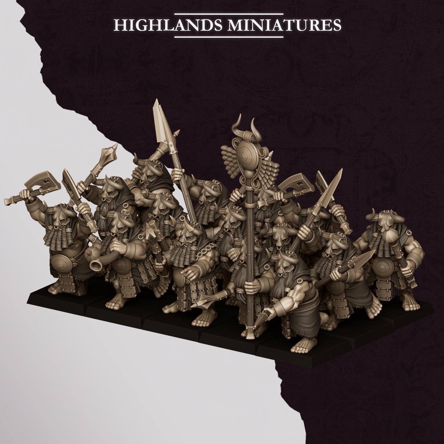 Sons of Marduk Dwarf Cultists | Sons of Marduk Army Collection | Highland Miniatures