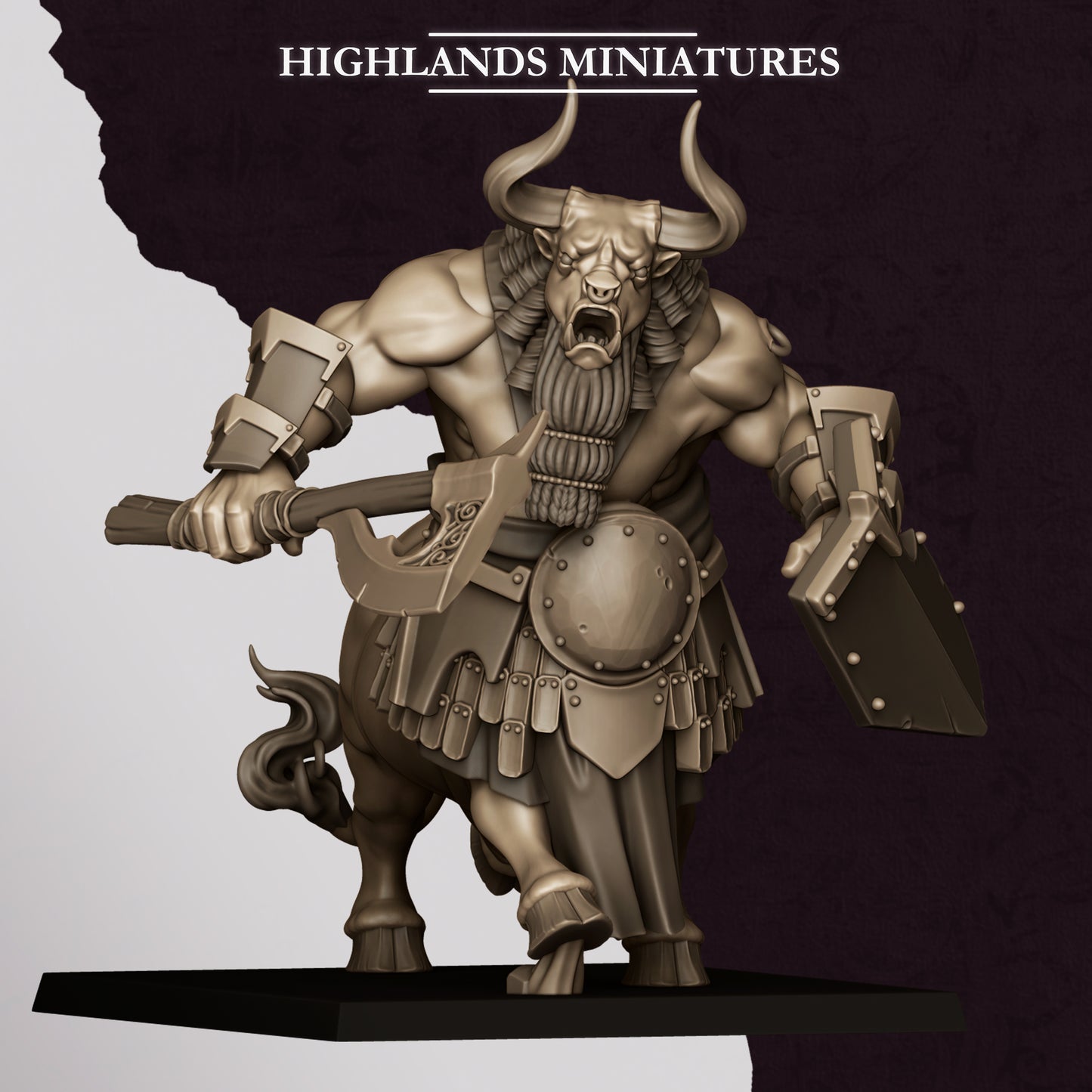 Sons of Marduk Minotaurs | Sons of Marduk Army Collection | Highland Miniatures