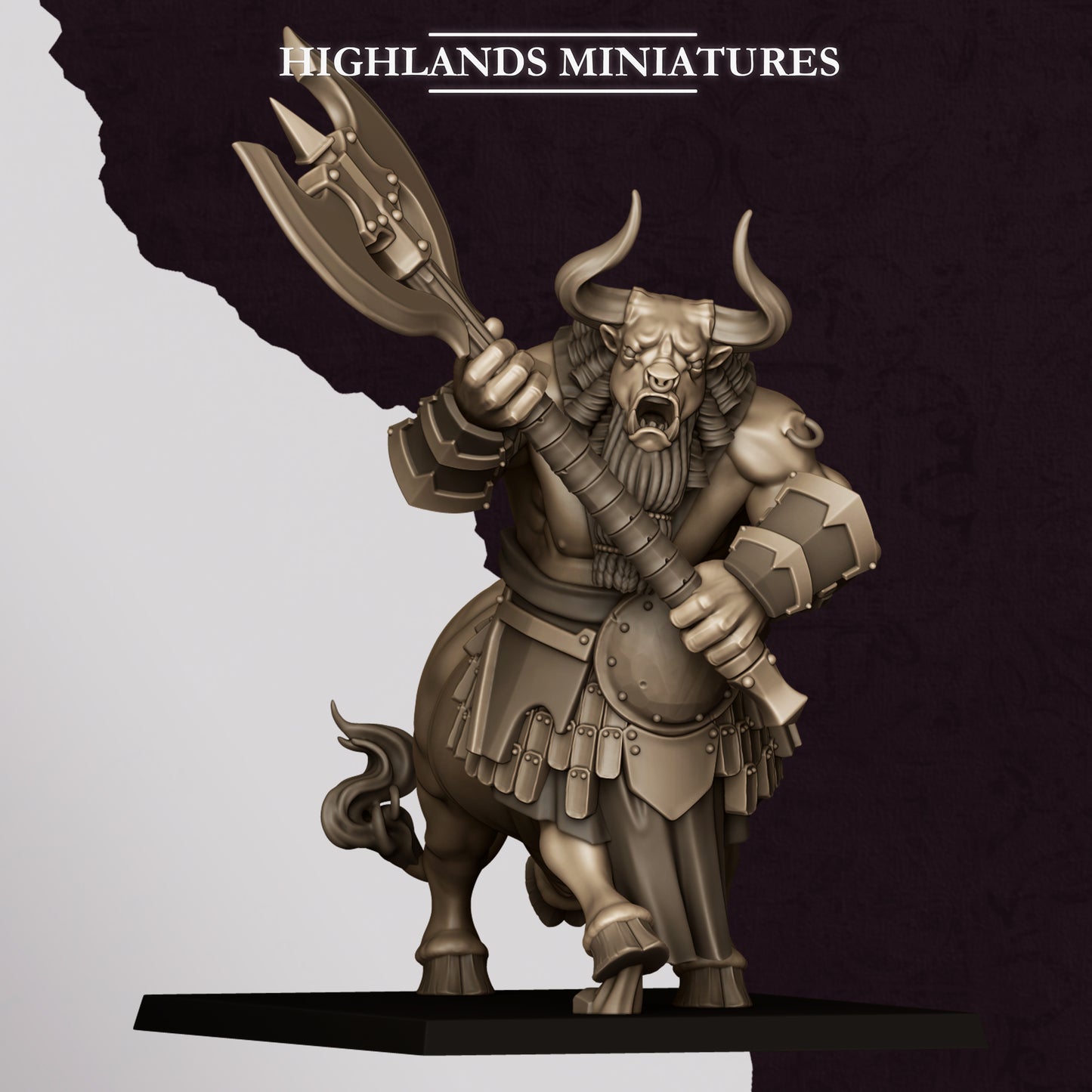 Sons of Marduk Minotaurs | Sons of Marduk Army Collection | Highland Miniatures