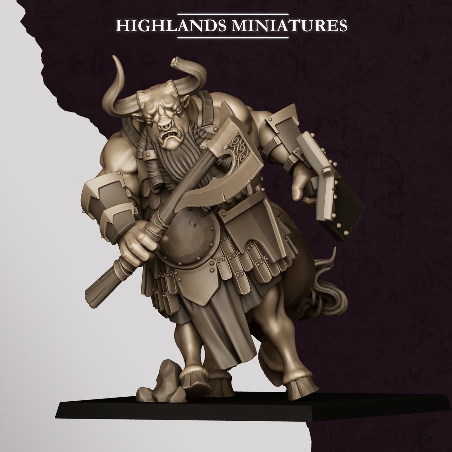 Sons of Marduk Minotaurs | Sons of Marduk Army Collection | Highland Miniatures