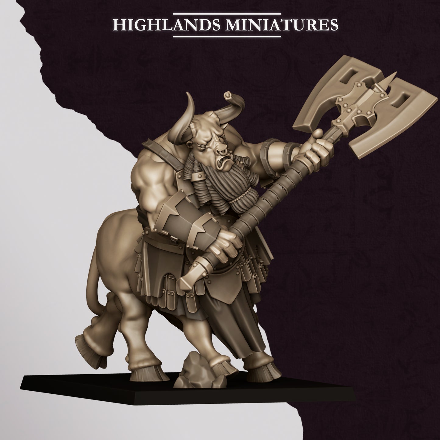 Sons of Marduk Minotaurs | Sons of Marduk Army Collection | Highland Miniatures