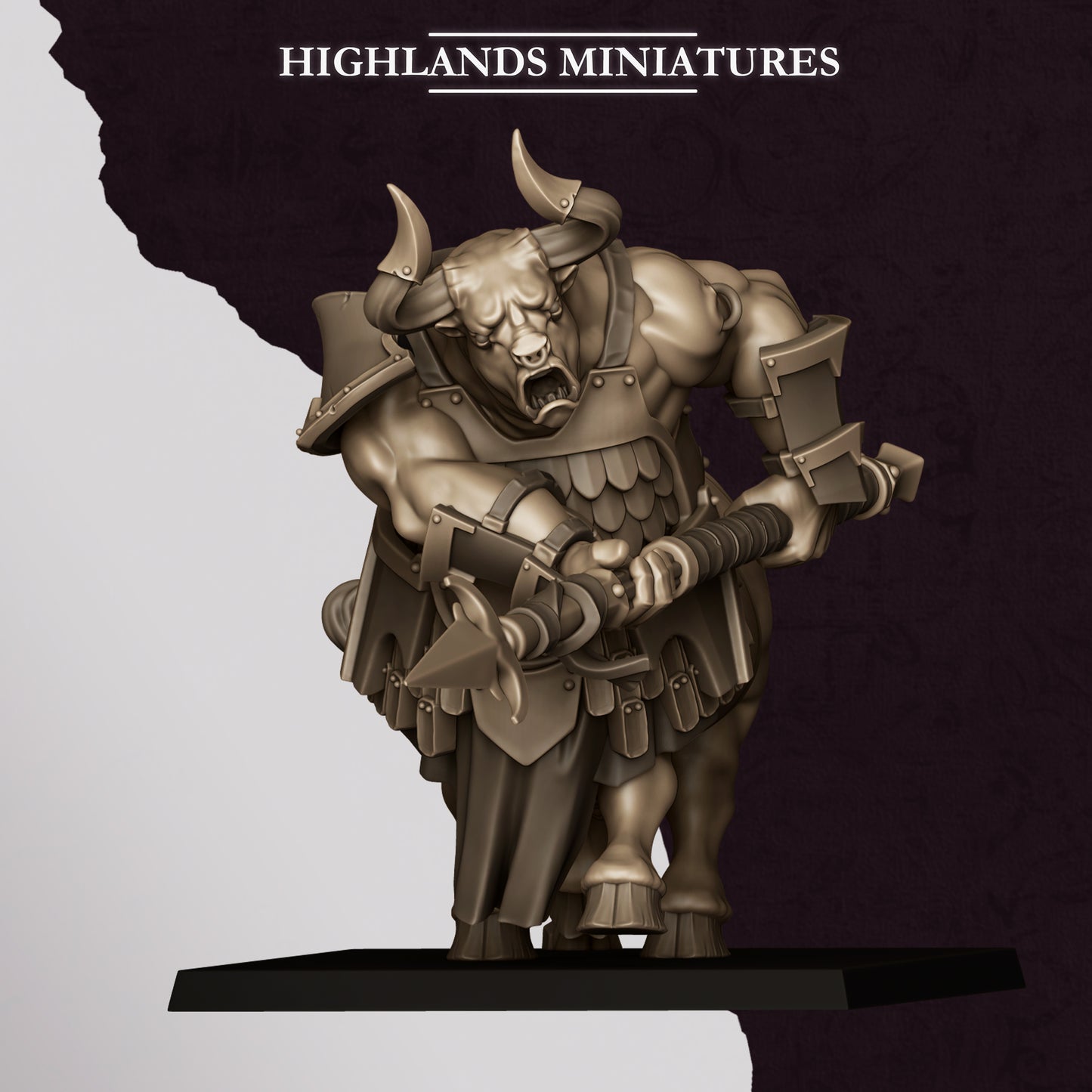 Sons of Marduk Minotaurs | Sons of Marduk Army Collection | Highland Miniatures