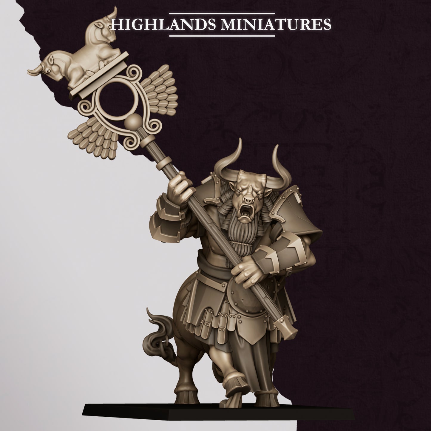 Sons of Marduk Minotaurs | Sons of Marduk Army Collection | Highland Miniatures