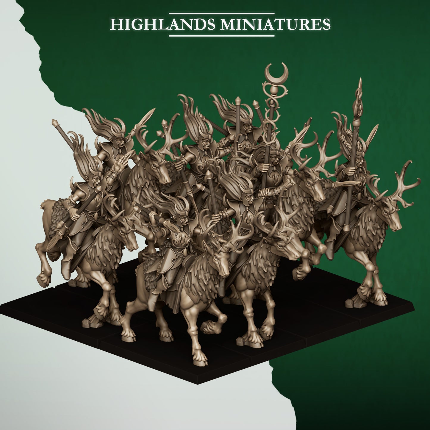 Feral Elves Moonlight Sisters | Feral Elves Army Collection | Highland Miniatures
