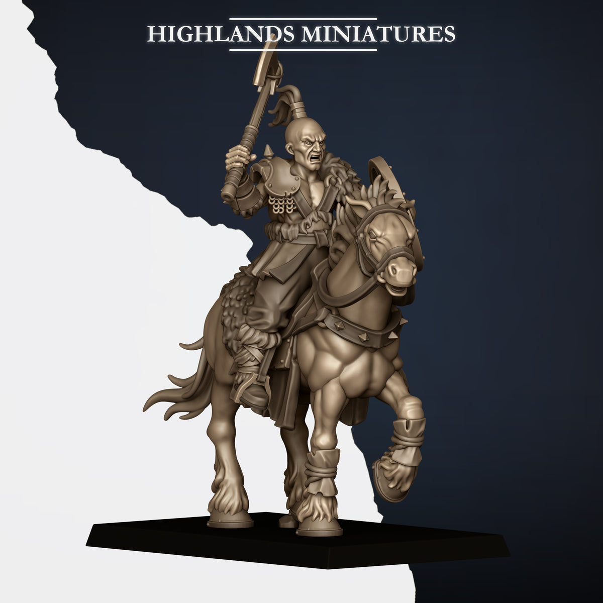 Norse Tribes Mounted Raiders | Norse Tribes Army Collection | Highland Miniatures