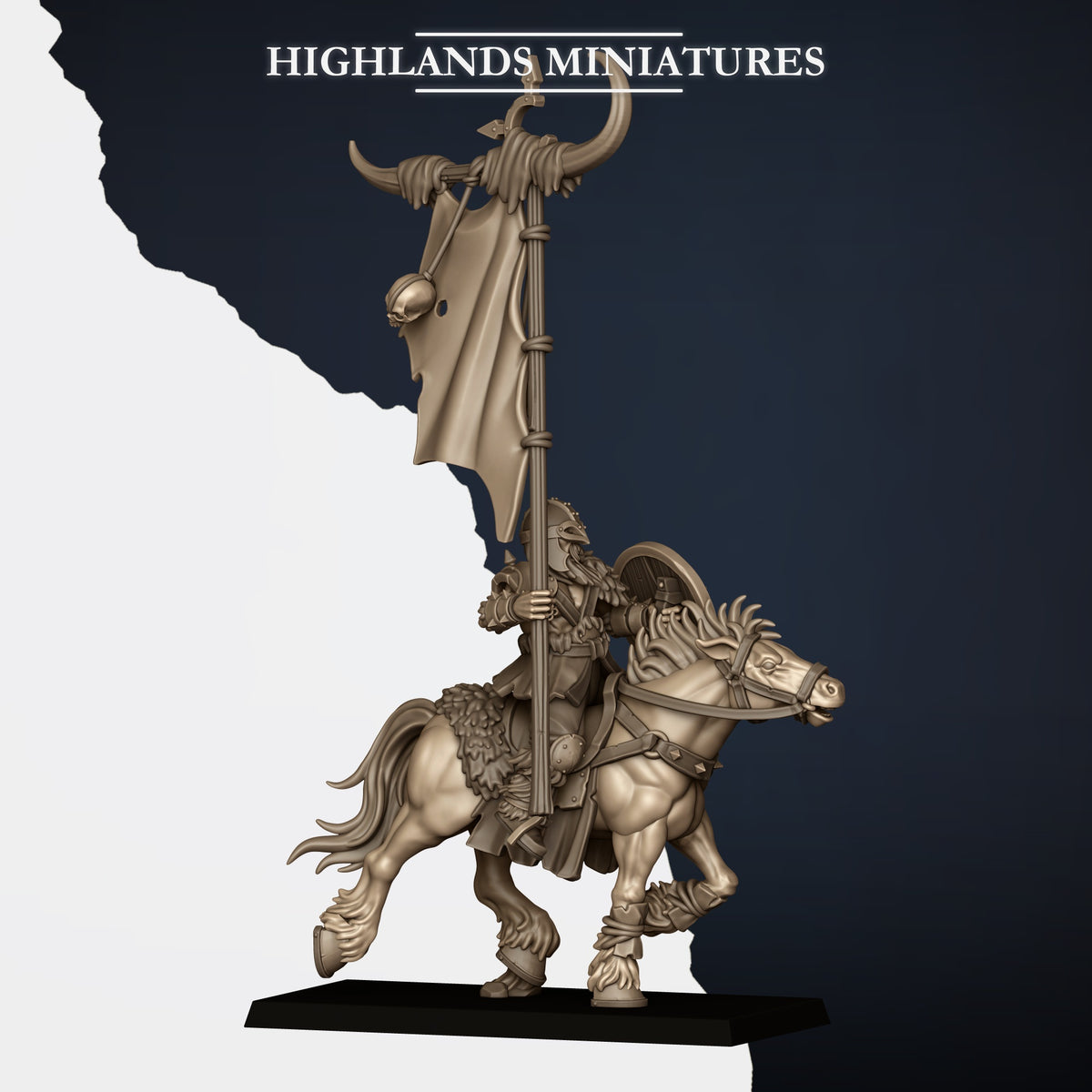 Norse Tribes Mounted Raiders | Norse Tribes Army Collection | Highland Miniatures