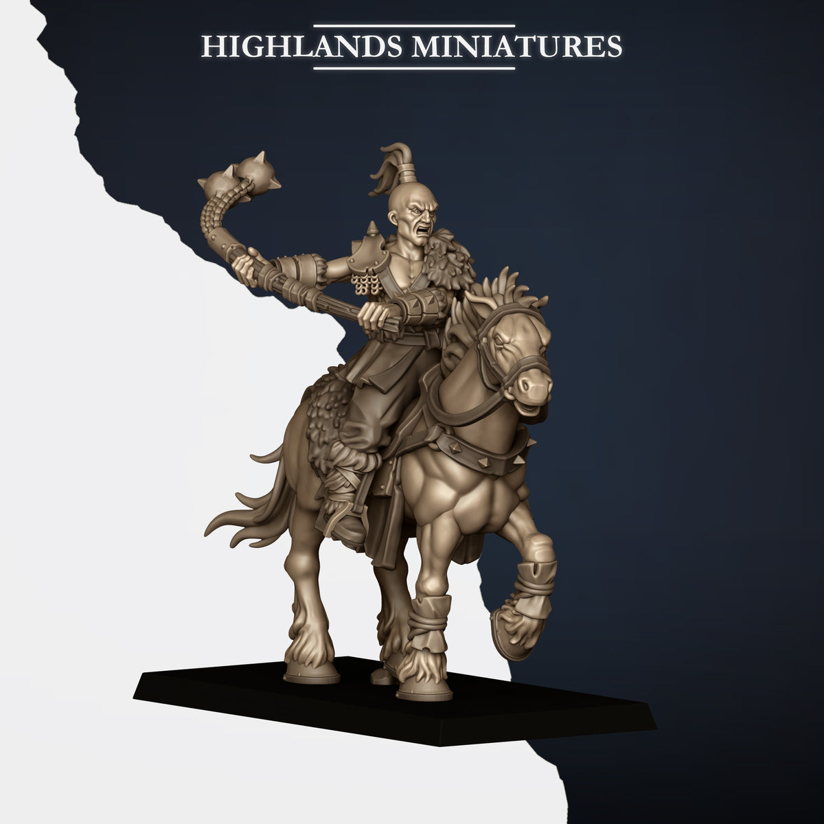 Norse Tribes Mounted Raiders | Norse Tribes Army Collection | Highland Miniatures