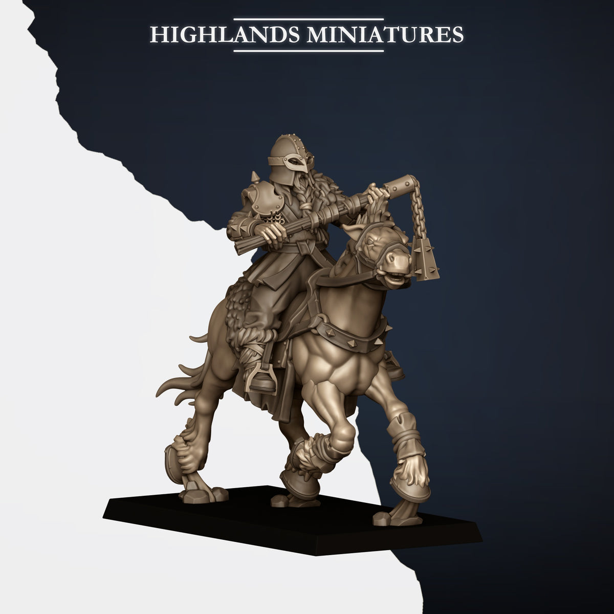 Norse Tribes Mounted Raiders | Norse Tribes Army Collection | Highland Miniatures