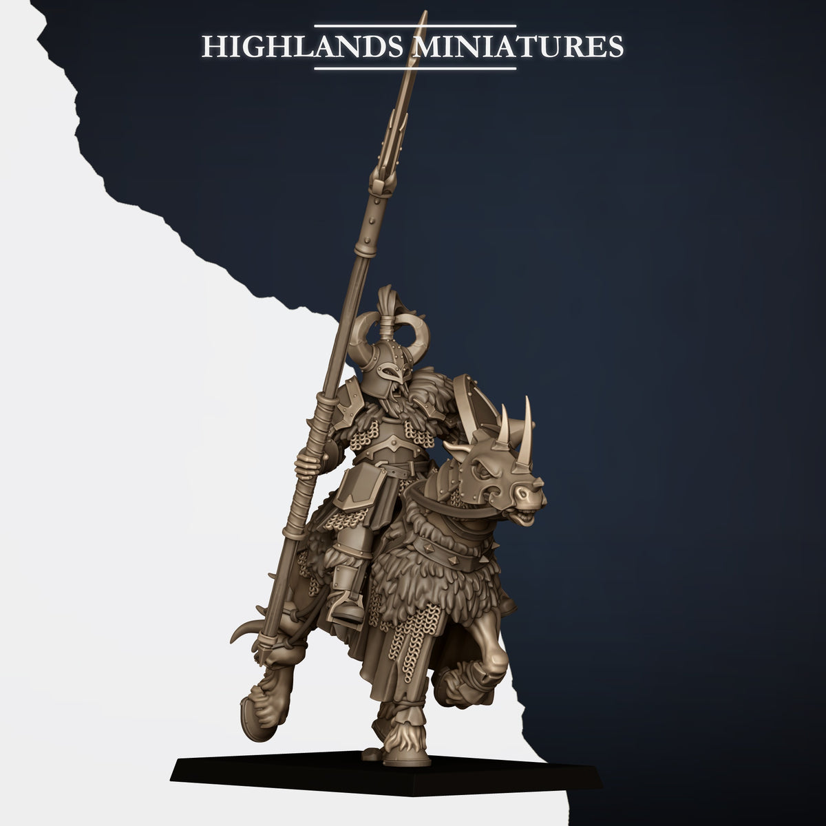 Norse Tribes Mounted Huscarls | Norse Tribes Army Collection | Highland Miniatures