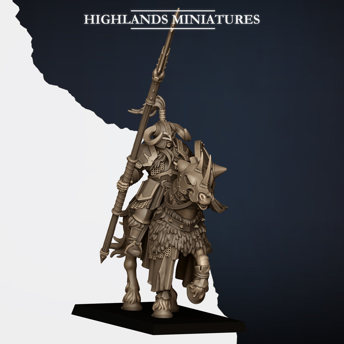 Norse Tribes Mounted Huscarls | Norse Tribes Army Collection | Highland Miniatures