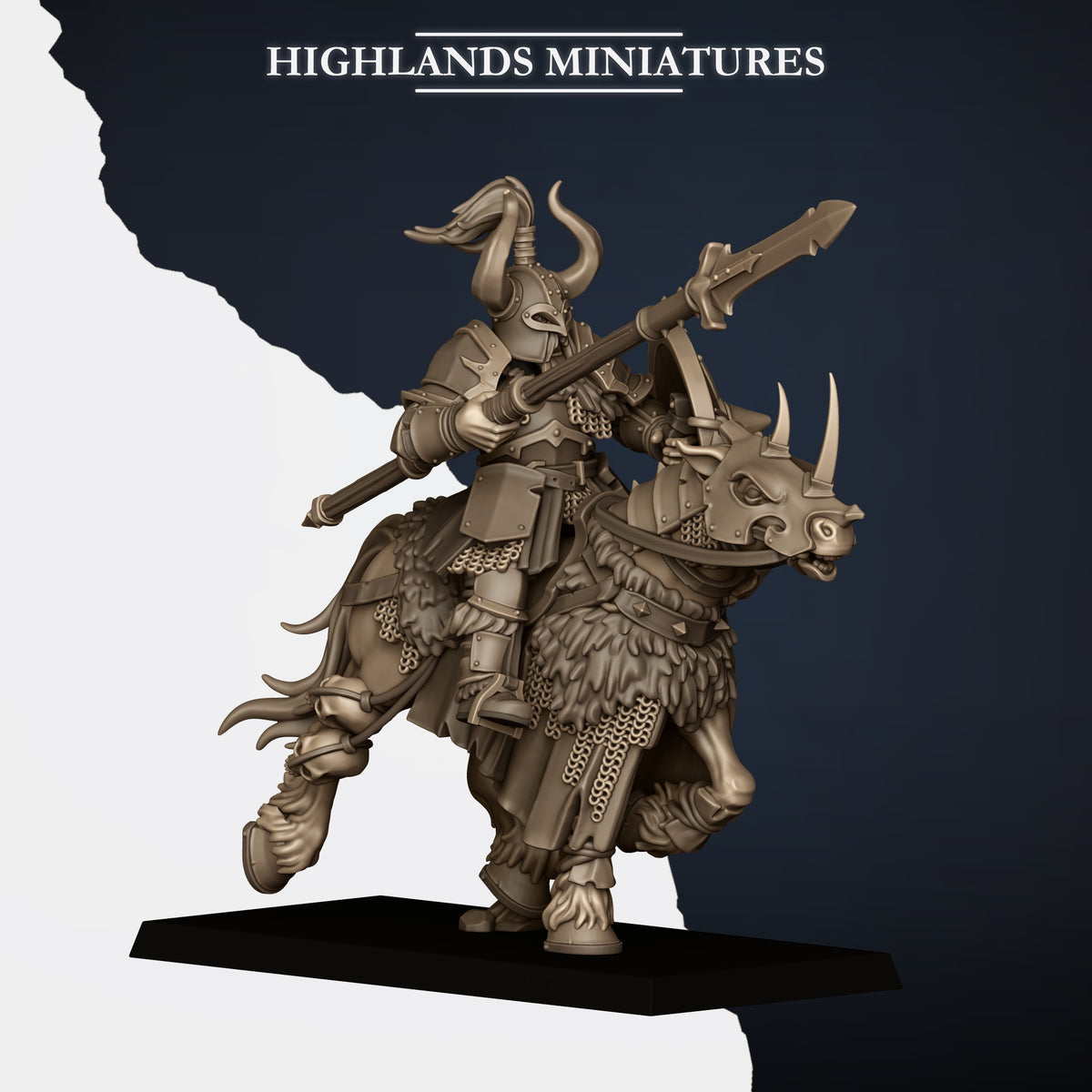Norse Tribes Mounted Huscarls | Norse Tribes Army Collection | Highland Miniatures