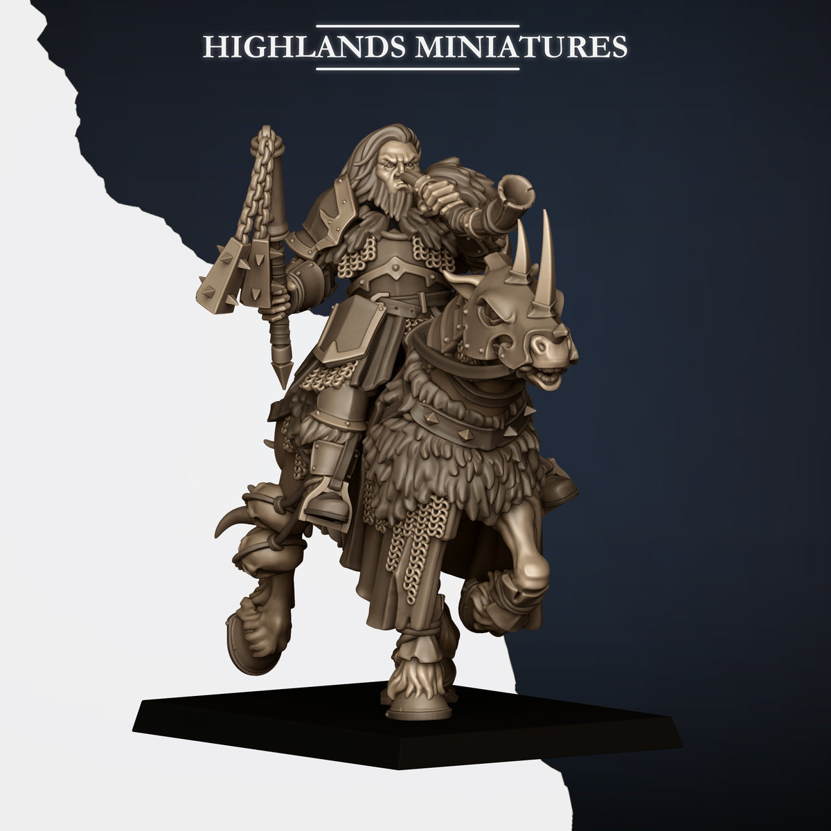 Norse Tribes Mounted Huscarls | Norse Tribes Army Collection | Highland Miniatures