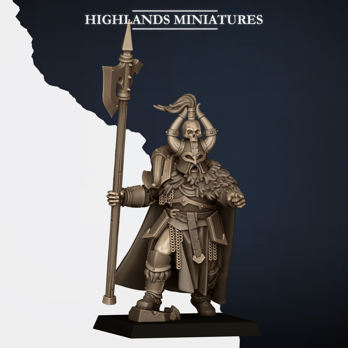 Norse Tribes Huscarls on Foot with Halberds | Norse Tribes Army Collection | Highland Miniatures