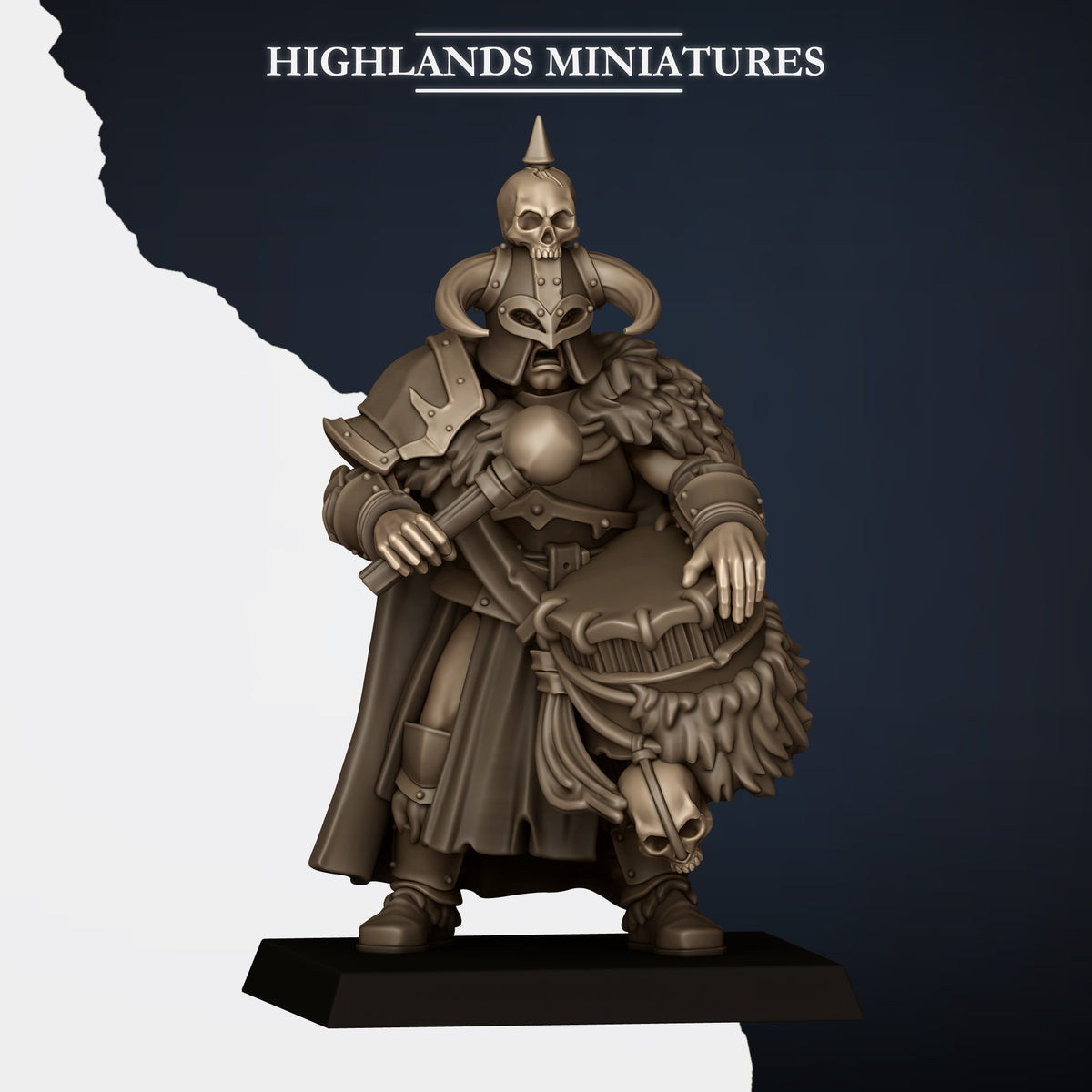 Norse Tribes Huscarls on Foot with Hand Weapons and Shields | Norse Tribes Army Collection | Highland Miniatures