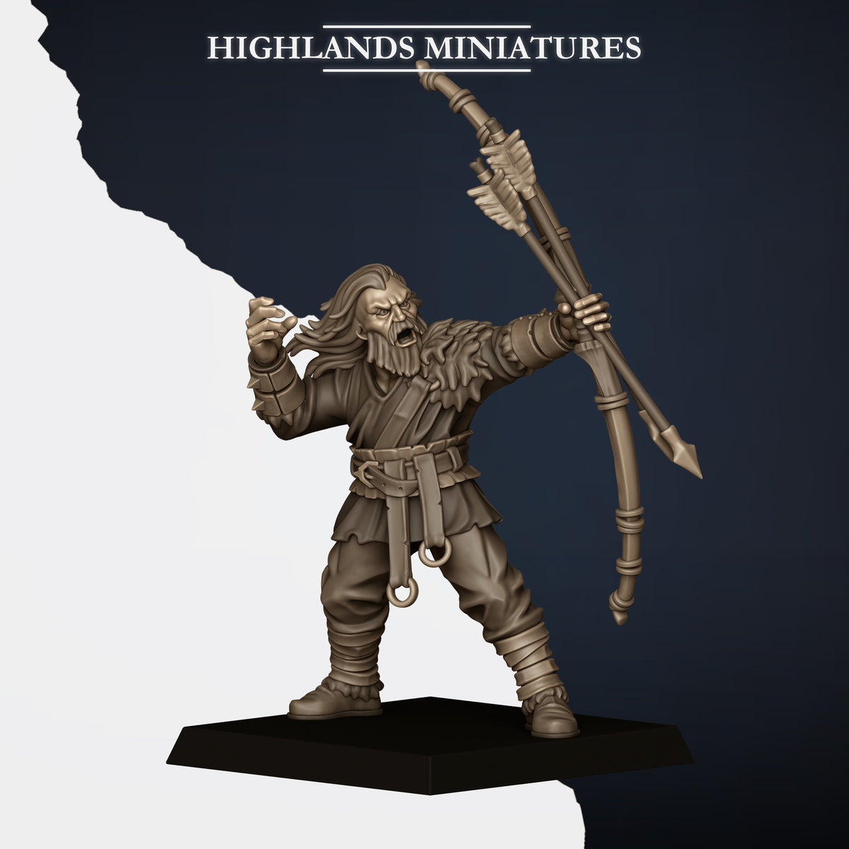 Norse Tribes Bowmen | Norse Tribes Army Collection | Highland Miniatures