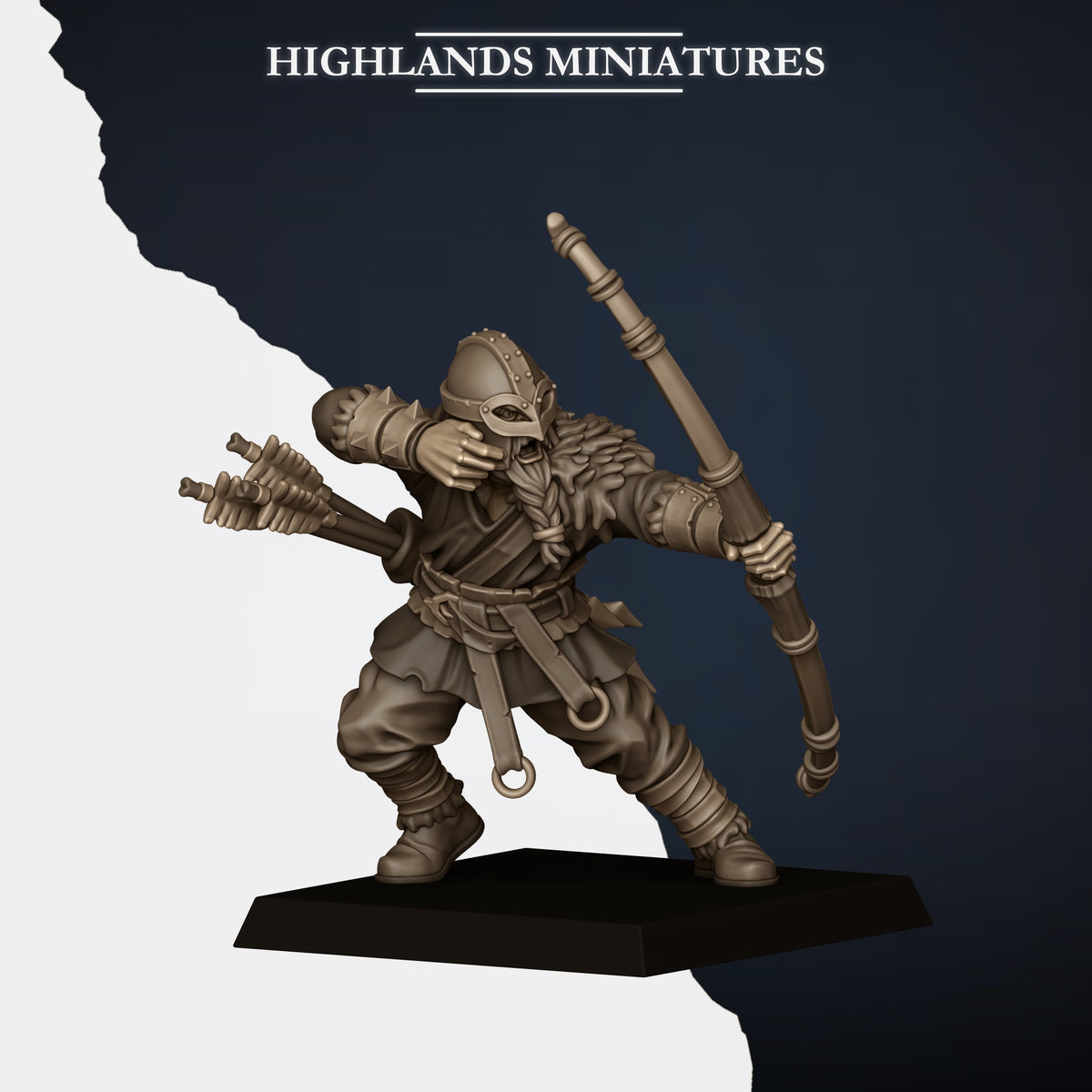 Norse Tribes Bowmen | Norse Tribes Army Collection | Highland Miniatures