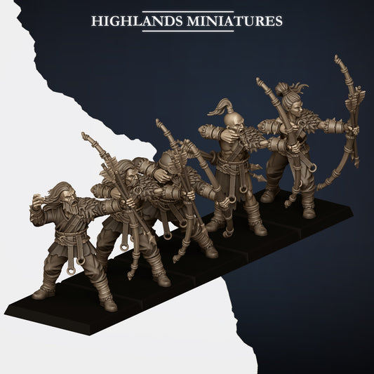 Norse Tribes Bowmen | Norse Tribes Army Collection | Highland Miniatures