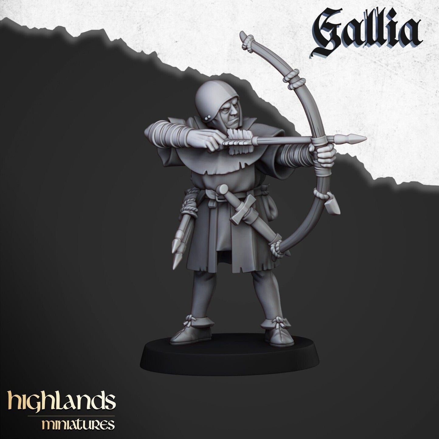 Archers of Gallia | Gallia Army Collection | Highland Miniatures