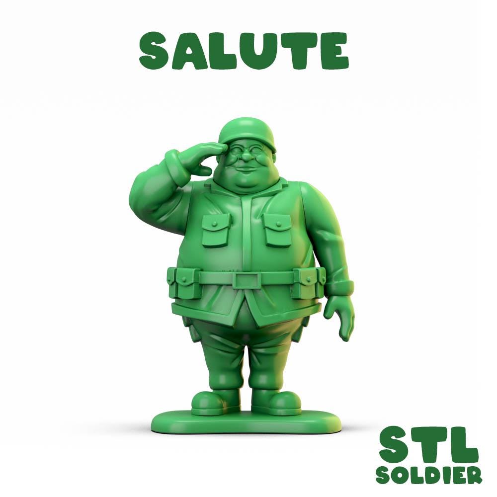 Wargaming Soldiers Easy Build Comic Alternatives FAT Army