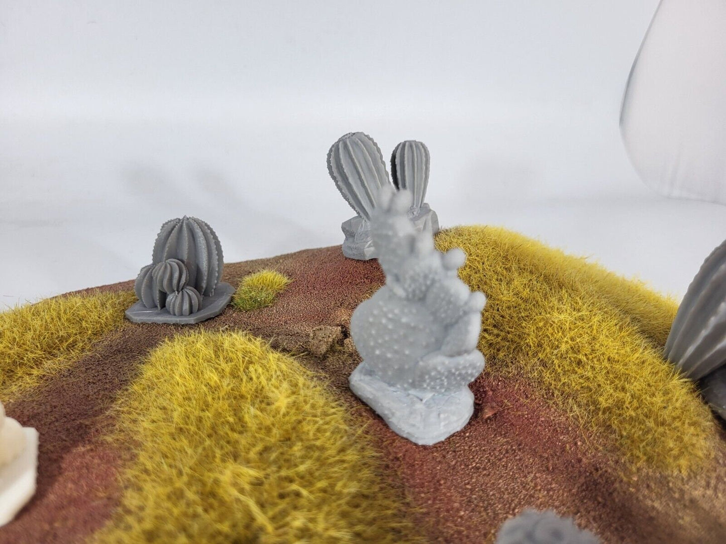 Giant Cacti Scatter Terrain | Desert Wargaming Scenery | Admiral Apocalypse