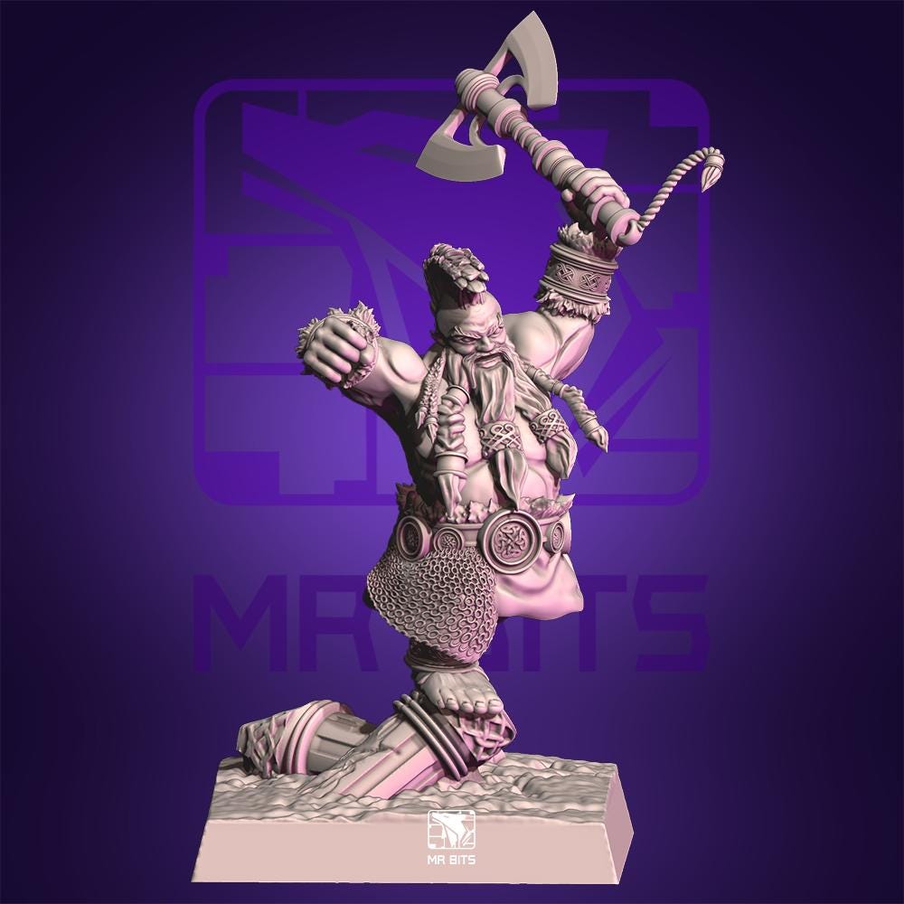 Dwarf Berserkers with Axes