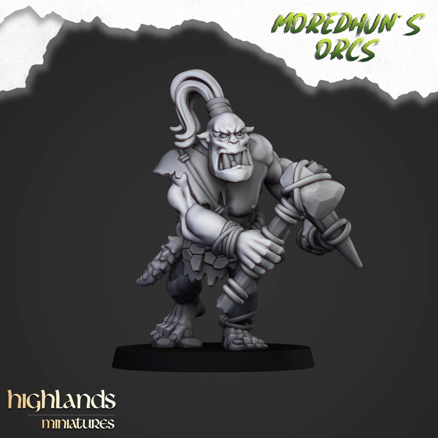 Moredhun's Cave Orc Warriors – Orc & Goblin Hand Weapon Infantry