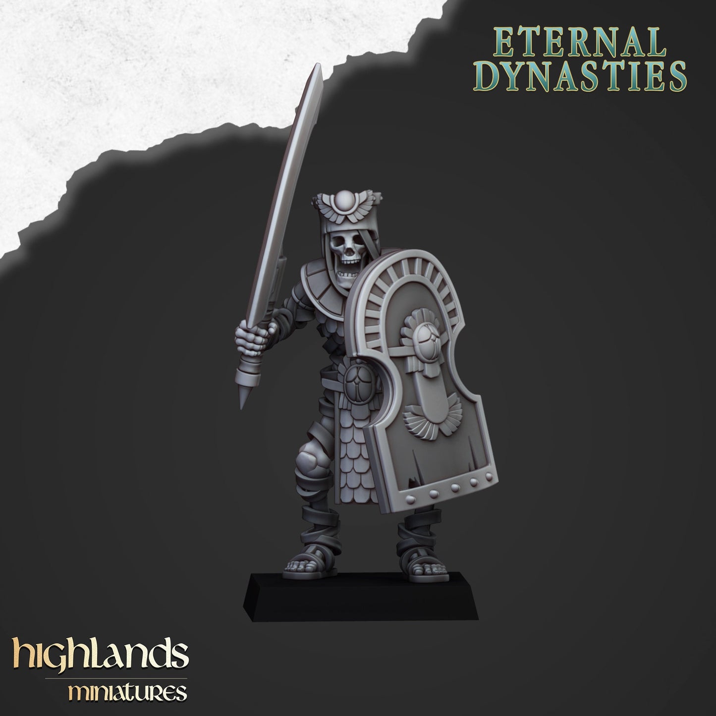 Eternal Dynasties Ancient Guard Warriors | Eternal Dynasties Army Collection | Highland Miniatures