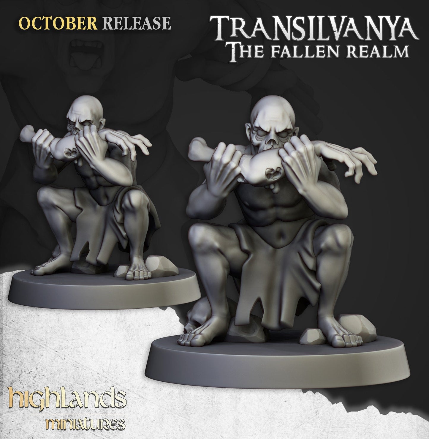 Transilvanya Ghouls | Transilvanya Army Collection | Highland Miniatures