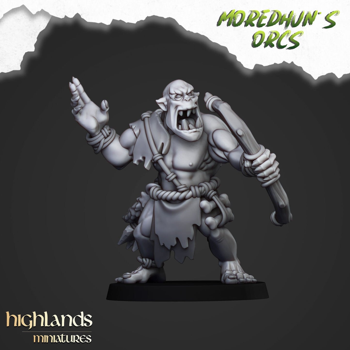 Moredhun's Cave Orc Archers – Orc & Goblin Ranged Infantry