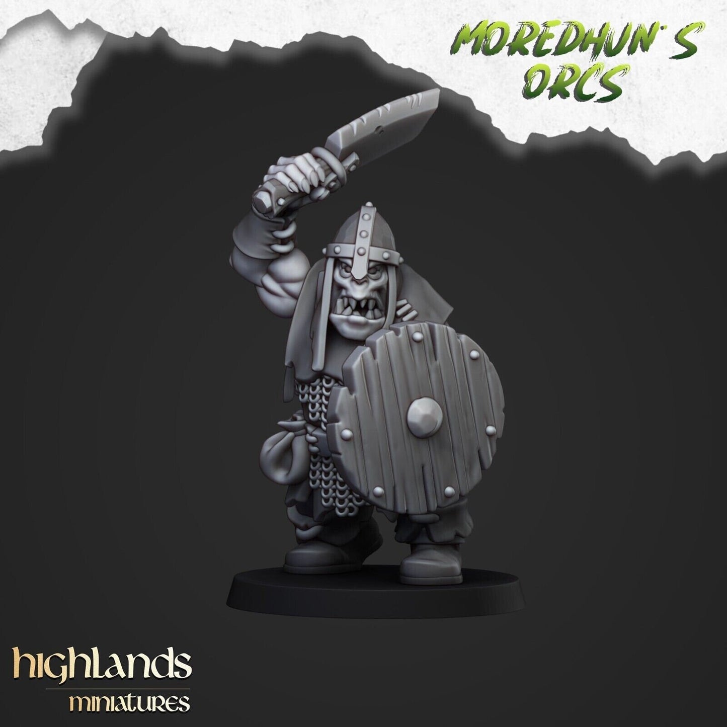 Orc Warriors with Hand Weapons – Orc & Goblin Close Combat Infantry