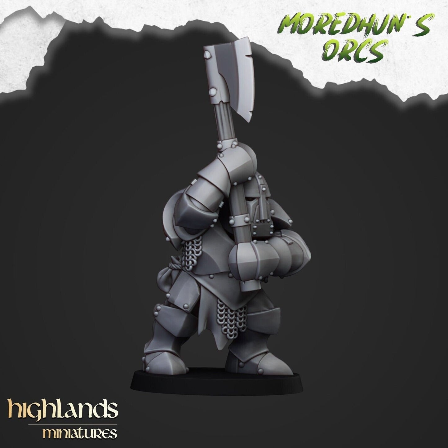 Moredhun's Heavy Armoured Orc Warriors – Orc & Goblin Elite Infantry