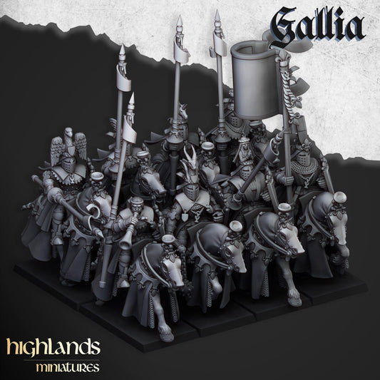 Royal Knights of Gallia | Gallia Army Collection | Highland Miniatures