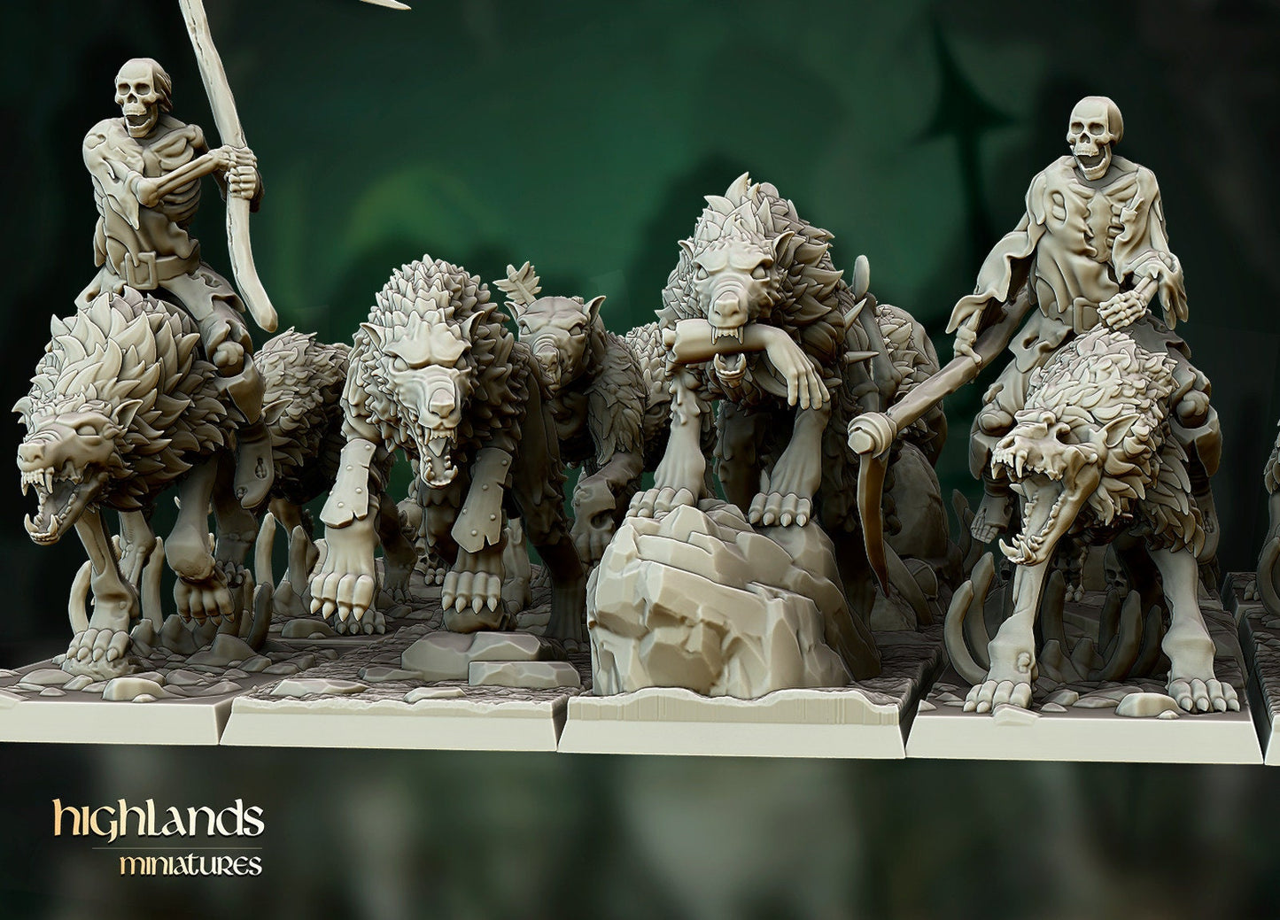 Transilvanya Direwolves | Transilvanya Army Collection | Highland Miniatures