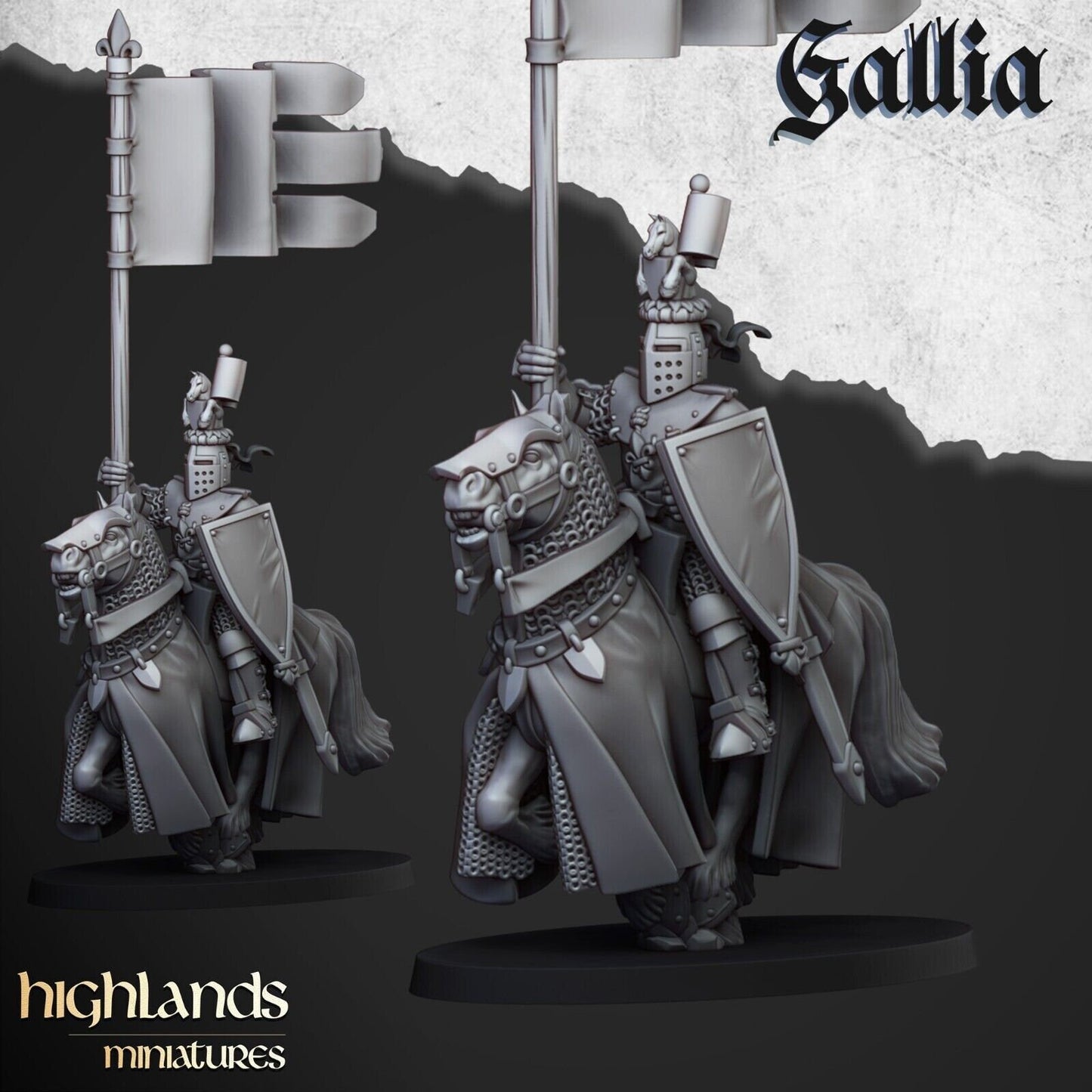 Knights of Gallia | Gallia Army Collection | Highland Miniatures