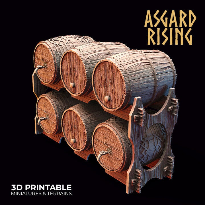 Tavern Barrel Rack