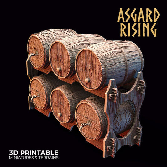 Tavern Barrel Rack