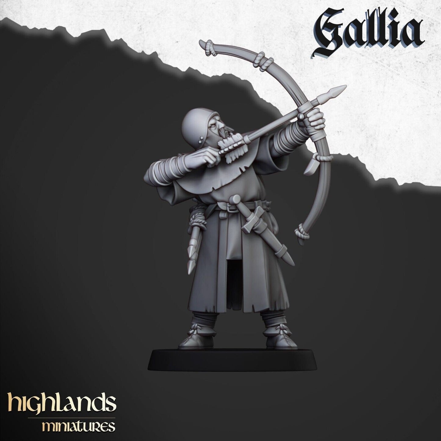 Archers of Gallia | Gallia Army Collection | Highland Miniatures
