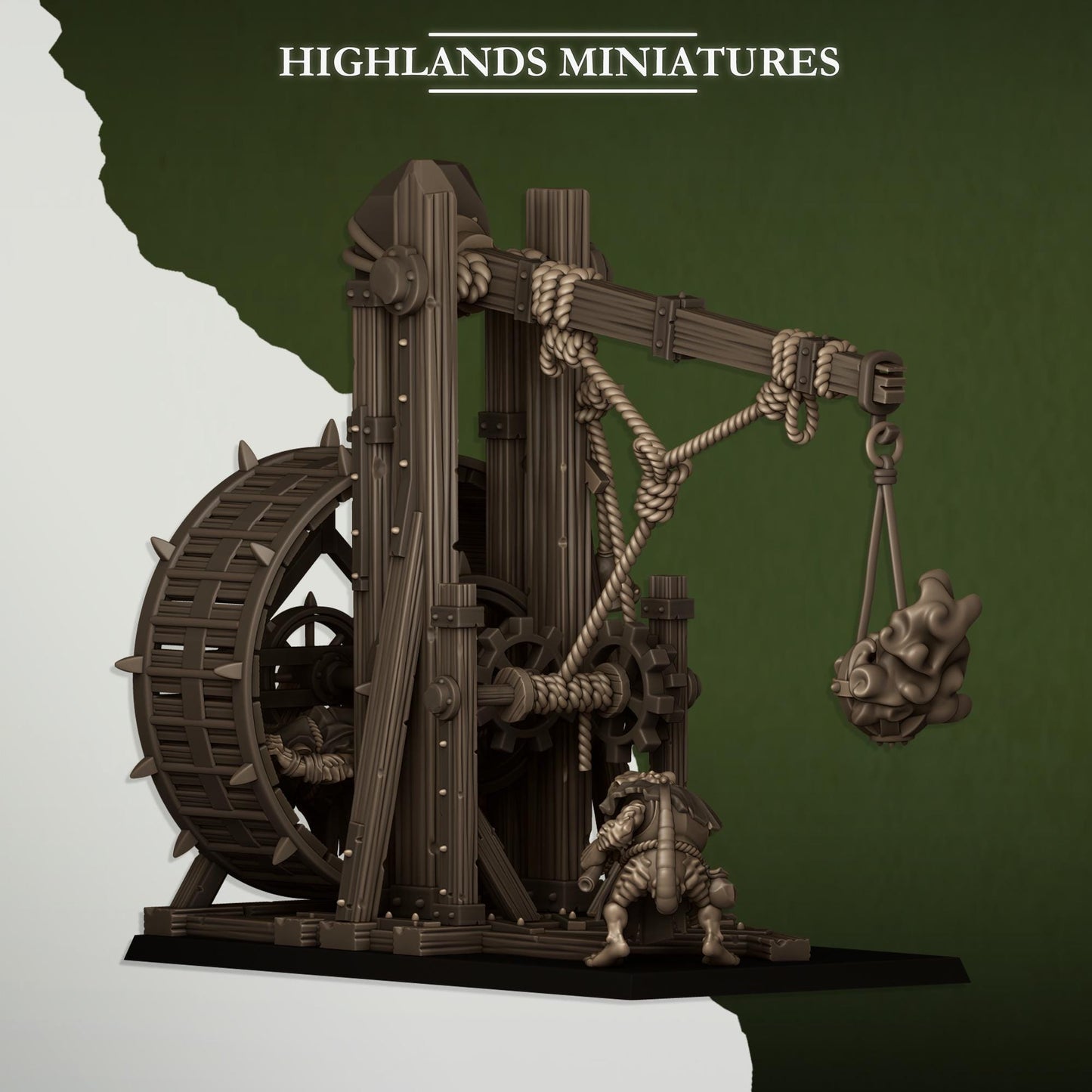 Sewer Rats Vermin Censer Thrower | Sewer Rats Army Collection | Highland Miniatures