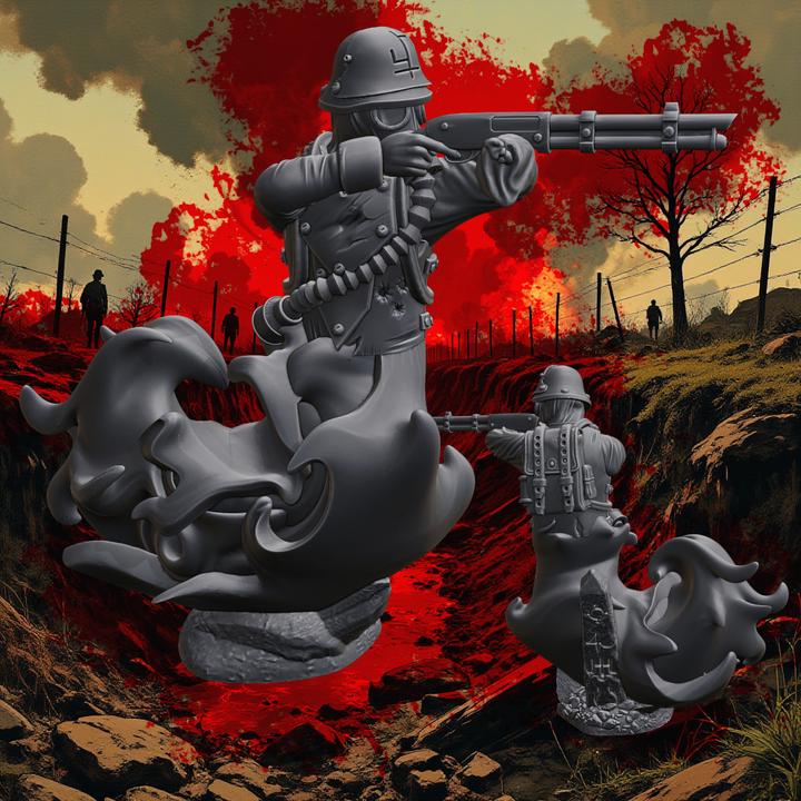 Trench Ghosts themed Warband