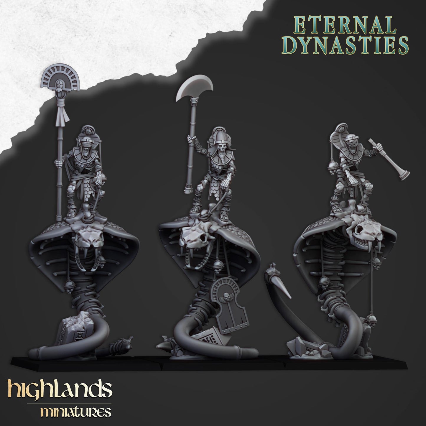 Eternal Dynasties Ancient Guard on Crypt Serpents