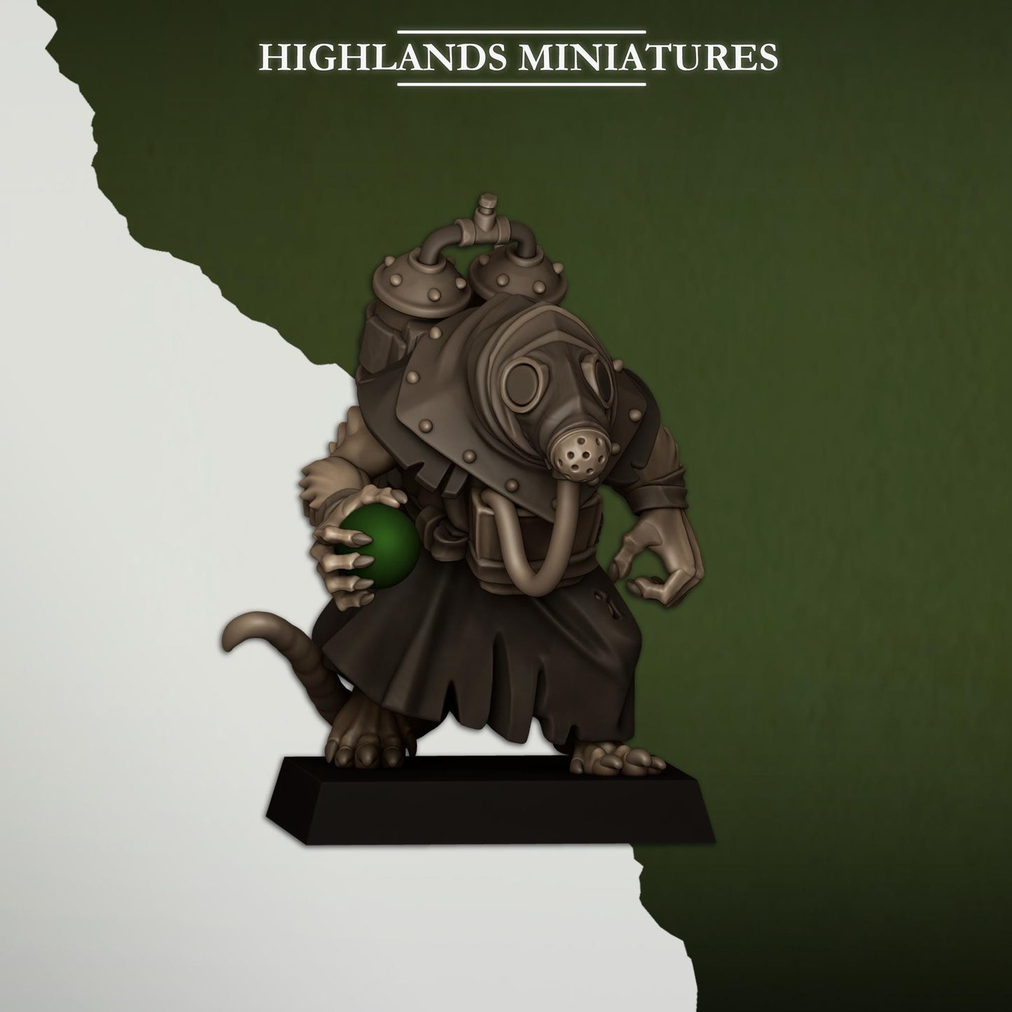 Sewer Rats Poison Porters | Sewer Rats Army Collection | Highland Miniatures